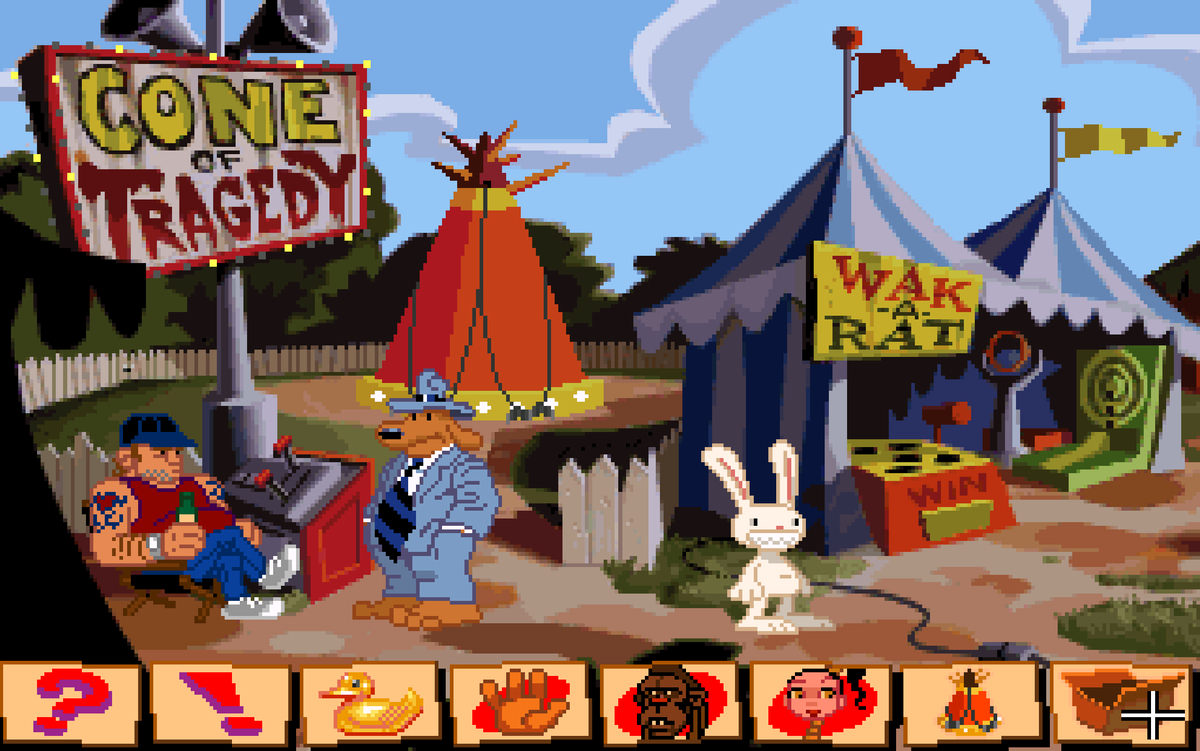 Katso lähemmin Sam & Max Hit the Road: Dialogue