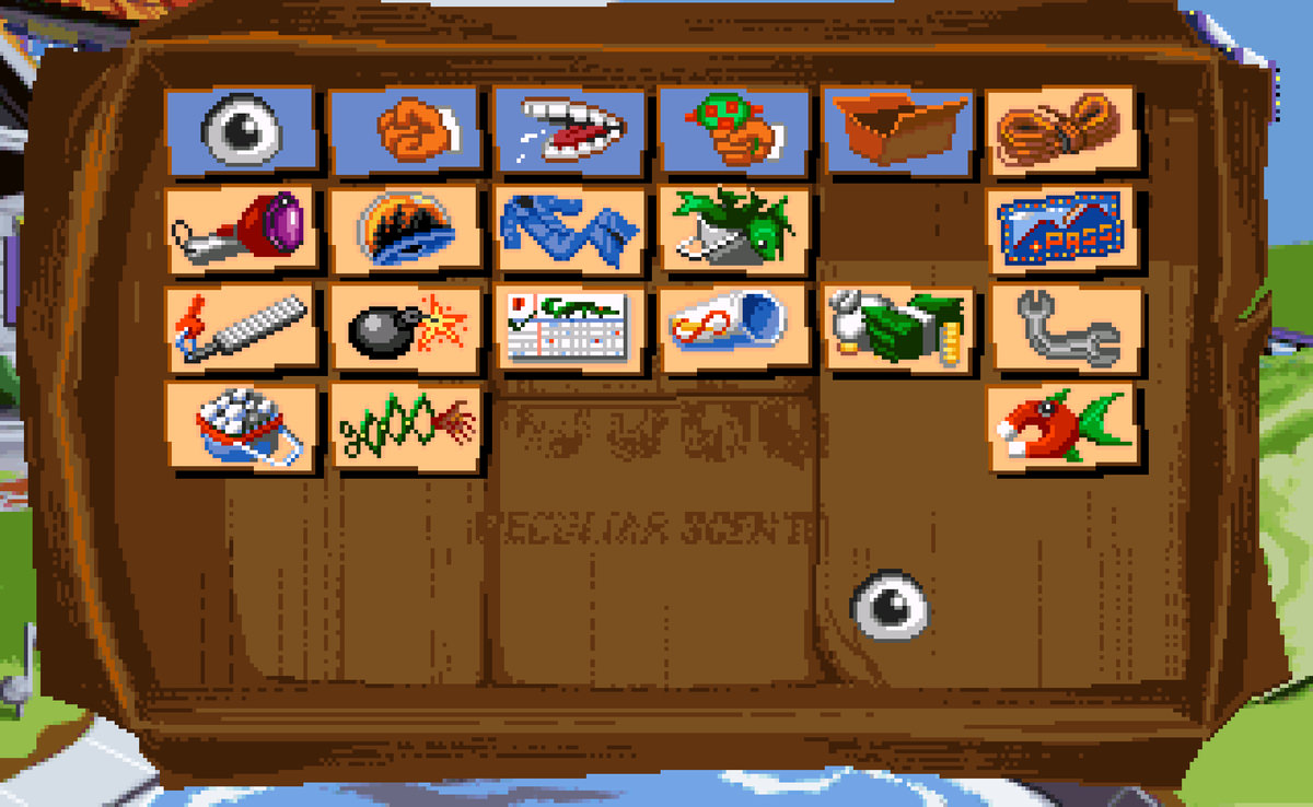Katso lähemmin Sam & Max Hit the Road: Inventory